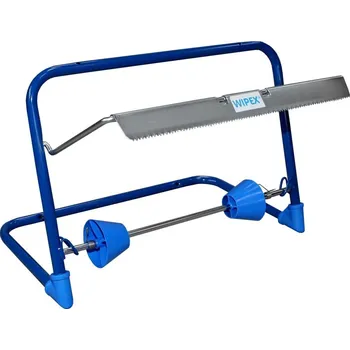 Stěnový držák (stojan) papíru Nordvlies modrý 91560N, šíře 40 cm