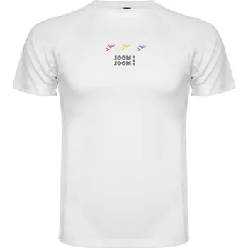 Chlapecké tričko JOOM JOOM dětské badmintonové tričko VALENCIA, bílé - 12 roků