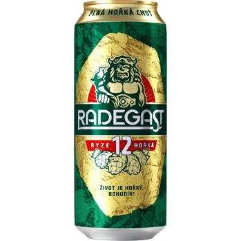 Pivo Radegast Radegast Ryze hořká 12 světlý ležák 6x0,5l