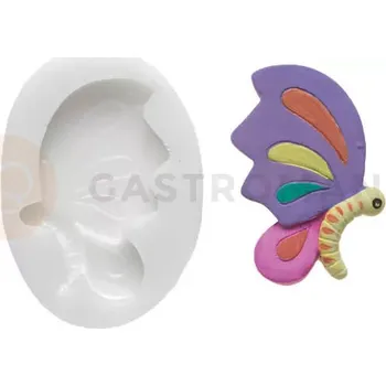 Kuchyňská sůl Silikonová forma na cukorovou hmotu ve tvaru motýla - SLK112, 34x49 mm | SILIKOMART, SugarFlex