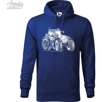 Dámská mikina Mikina - Traktor Lamborghini Barva: Královská modrá (05), Velikost: XXL, Střih: Pánské