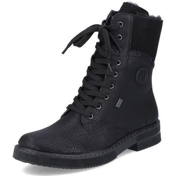 Dámská zimní obuv DÁMSKÉ KOTNÍKOVÉ BOTY RIEKER 72048-01 ČERNÁ Barva: Černá, Velikost: 38