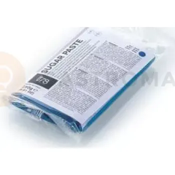 Výroba svíčky Cukrová pasta, tmavě modrá, 250 g | SILIKOMART, i78 Decoration