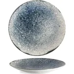 G. Benedikt Mělký talíř coup ISABELLE, dekor Rustic navy blue, 30 cm, K0021