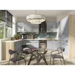 OLIVIA latté kuchyňská linka rohová