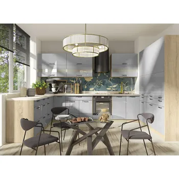 Kuchyňská linka OLIVIA latté kuchyňská linka rohová