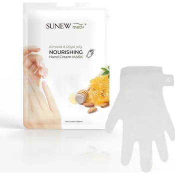 Péče o ruce SunewMed+ Maska na ruce se sladkým mandlovým olejem a mateří kašičkou 1 ks