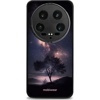 Pouzdro na mobilní telefon Lesklý kryt Mobiwear Glossy - Xiaomi 14 Ultra 5G - G005G Strom s galaxií (Prémiové lesklé pouzdro, obal, kryt Mobiwear Glossy na mobil Xiaomi 14 Ultra 5G - G005G Strom s galaxií, materiál Plast + TPU silikon - krytí po všech stranách, neošoupatelný potisk