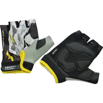 Cyklistické rukavice RULYT Cyklorukavice TRULY TOP NX3GEL - žlutá