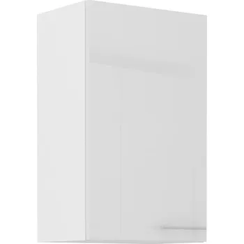 Kuchyňská skříňka LEMPERT Horní skříňka LARY 15 (45 cm) - bílý lesk