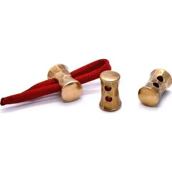 Korálek Cordell kovový korálek kovaný leštěný 4