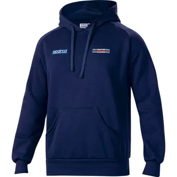 Pánská mikina Sparco Mikina Hoodie Martini Racing Námořní modř XXL