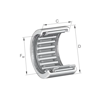 HK 3518-RS-L271 INA Jehlové ložisko