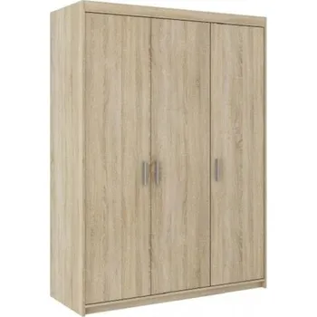 Šatní skříň LEMPERT Šatní skříň ELIS 3D dub sonoma