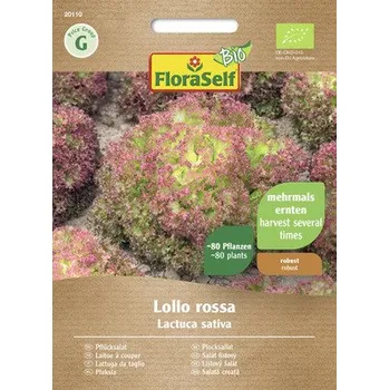 Semeno Salát listový BIO FloraSelf Bio Lollo rossa