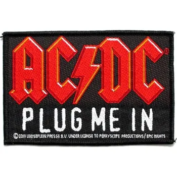 Nášivka AC/DC - Nášivka AC/DC - Plug Me In