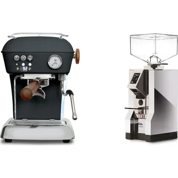 Kávovar Ascaso Dream PID, Anthracite + Eureka Mignon Turbo, CR chrome