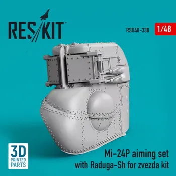 Plastikový model Reskit 1/48 Mi-24P aiming set w/ Raduga-Sh (ZVE) 3D Print