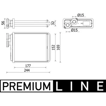 Chladič motoru BET-AH 277 000P