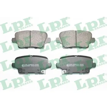 Brzdová destička Sada brzdových destiček, kotoučová brzda LPR 05P2141