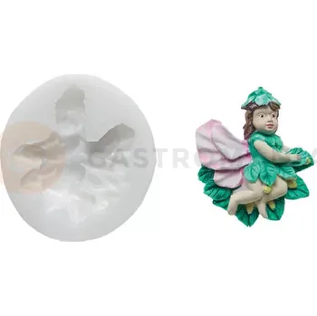 Kuchyňská sůl Silikonová forma na cukrovou hmotu ve tvaru víly - SLK017, 64x54 mm | SILIKOMART, SugarFlex