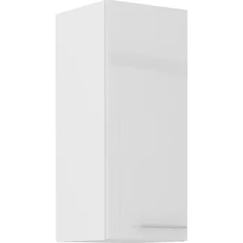 Kuchyňská skříňka LEMPERT Horní skříňka LARY 16 (30 cm) - bílý lesk