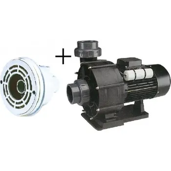 Bazénový protiproud Pumpa 66 m3/h, 230 V, 2,2 kW+hlavice protiproudu(tryska 40 mm+sání) + DOPRAVA ZDARMA!