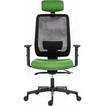 Powerton Kancelářské ergonomické křeslo Lucie, Zelené