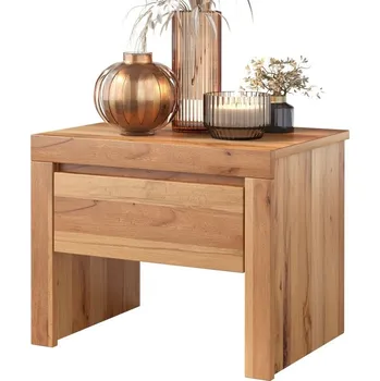 Noční stolek Noční stolek z masivu KONGO jádrový buk