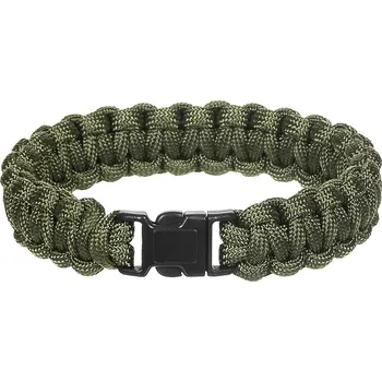 Vybavení pro přežití MFH Náramek Paracord - oliva (M)