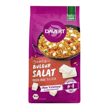 Hotové jídlo Davert Bulgur salát 170g bio