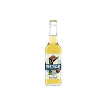 Limonáda Ostmost Jablečný střik s mátou 330 ml bio