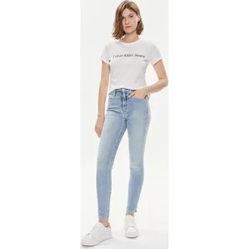 Pánské džíny Calvin Klein Jeans Jeansy J20J223312 Modrá Skinny Fit 30_34
