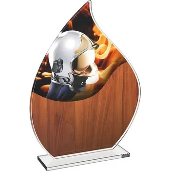 Skleněná trofej CRH20244M14 | Hasiči