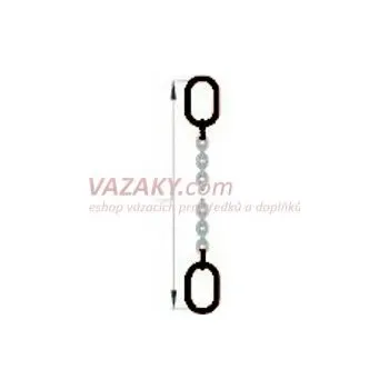 Upínací popruh Ganas spol. s.r.o. ŘETĚZ OKO - OKO Ø 13 - Pevnostní Třida 10. - 6700Kg Nosnost: 6700 kg, Délka: 1 m, Průměr řetězu: ø 13 mm