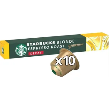 Starbucks Nespresso Blonde Espresso Roast Decaf 10 ks