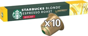 Starbucks Nespresso Blonde Espresso Roast Decaf 10 ks