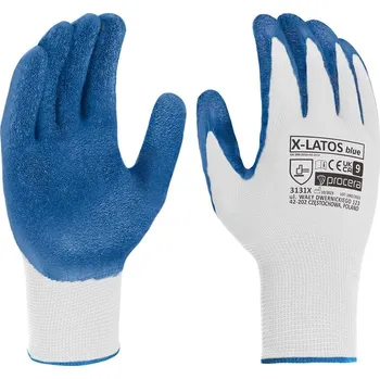 Pracovní rukavice Procera X-LATOS BLUE Pracovní rukavice 10 X-LATOS BLUE 10