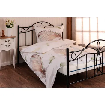 Povlečení JAN peří Luxusní bavlněné povlečení - renforce velké peří - Luxusní bavlněné povlečení - renforce velké peří - souprava povlečení 70x90 + 140x200