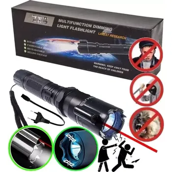 Elektrický paralyzér Paralyzér s laserem a baterkou 288