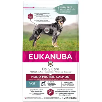 Krmivo pro psa Krmivo EUKANUBA Daily Care Adult Mono Protein Salmon 2,3kg