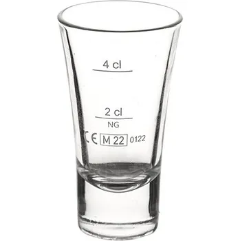 Sklenice Panák CHEERIO 60ml s cejchem 2cl a 4cl