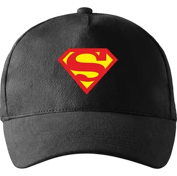 Kšiltovka Kšiltovka Superman, Barva Černá, Velikost 17×10 cm , Canvas Unisex kšiltovka Bezvatriko.cz 101012