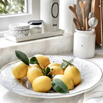 Dóza na potraviny Bastion Collections BOWL FRUITS XXL iris blue, 15,5x34x5,5cm LI-BOWL-XL-005-IB