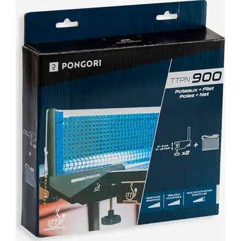 Stolní tenis PONGORI Sada sloupky a síťka na stolní tenis TTPN 900 ITTF ČERNÁ