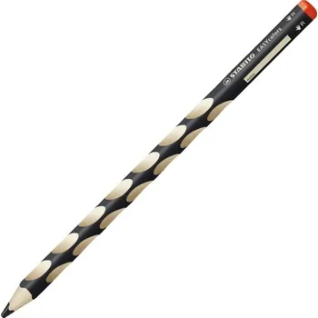 Výtvárné potřeby Ergonomická pastelka pro praváky STABILO EASYcolors - černá