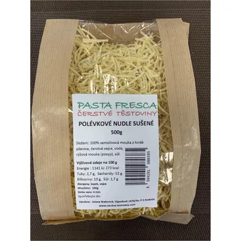 Nudle polévkové sušené, 500 g