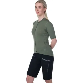 cyklistický dres KILPI MEARIL-W Khaki 38