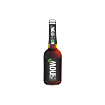 Limonáda NOW Black cola 330 ml bio