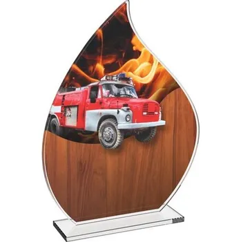 Skleněná trofej CRH20244M11 | Hasiči